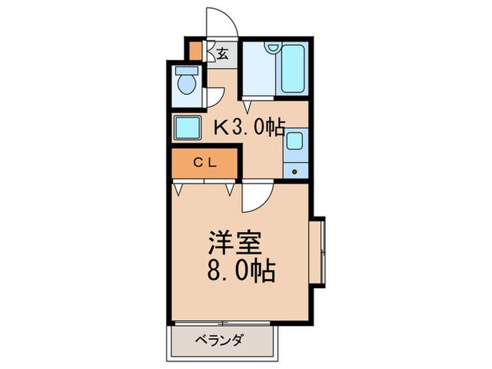 間取り図 イーストラインコート多の津