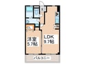 エコノ・テレステ－ション１１の間取図
