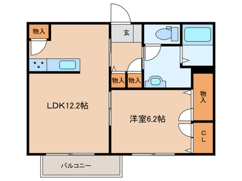 間取図 エスペランサ・ノイ Ｃ棟