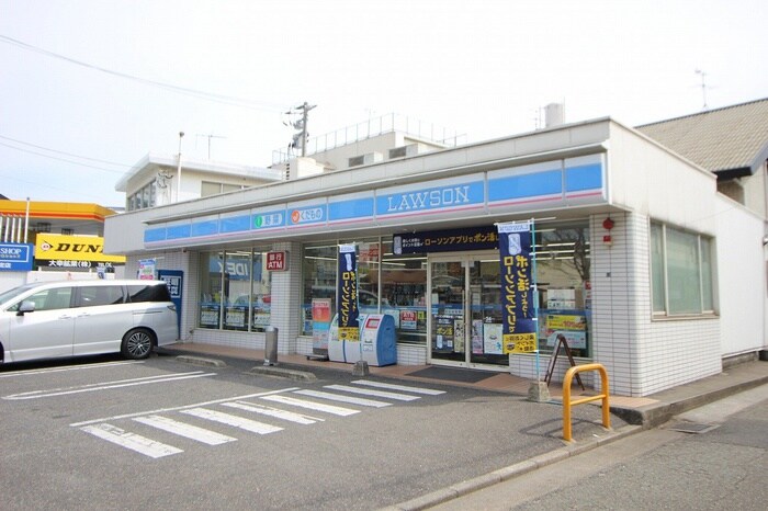 ローソン戸畑小芝二丁目店(コンビニ)まで300m 白雲荘
