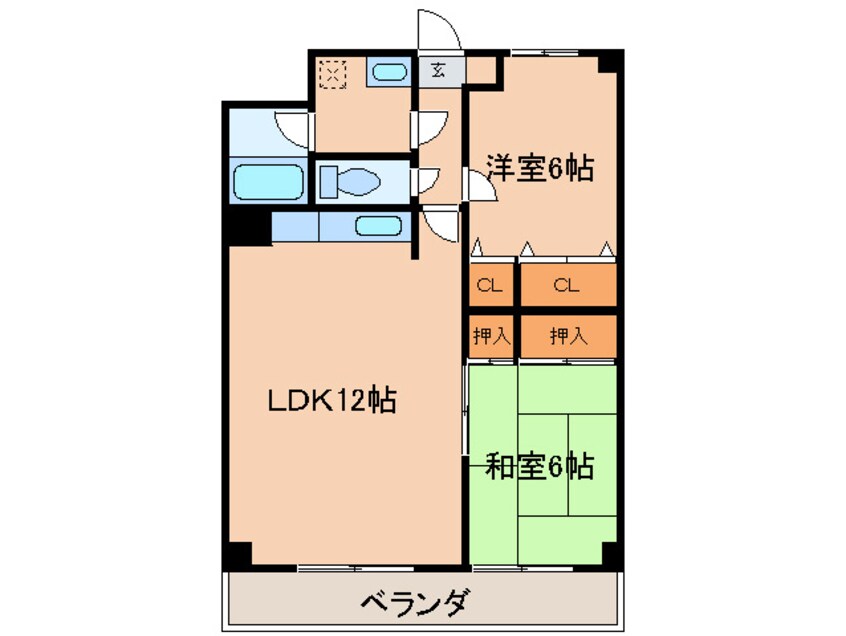 間取図 小文字幹線ビル