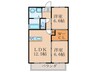 アリエッタヴィラ 2LDKの間取り