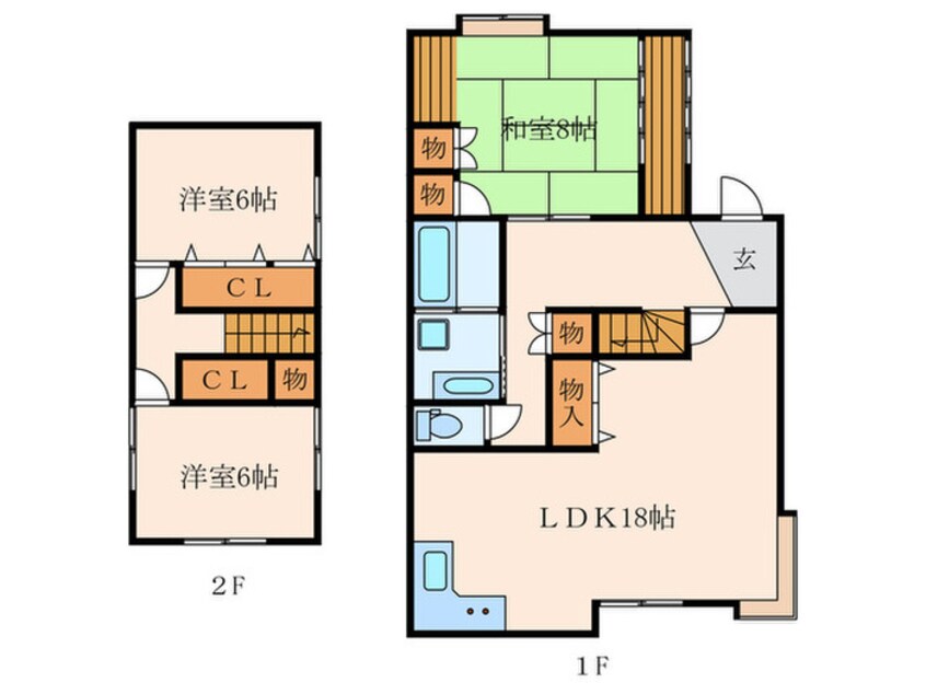 間取図 小石本村町戸建