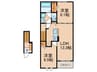 仮）アリビオ５８ 2LDKの間取り