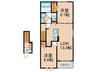 仮）アリビオ５８ 2LDKの間取り