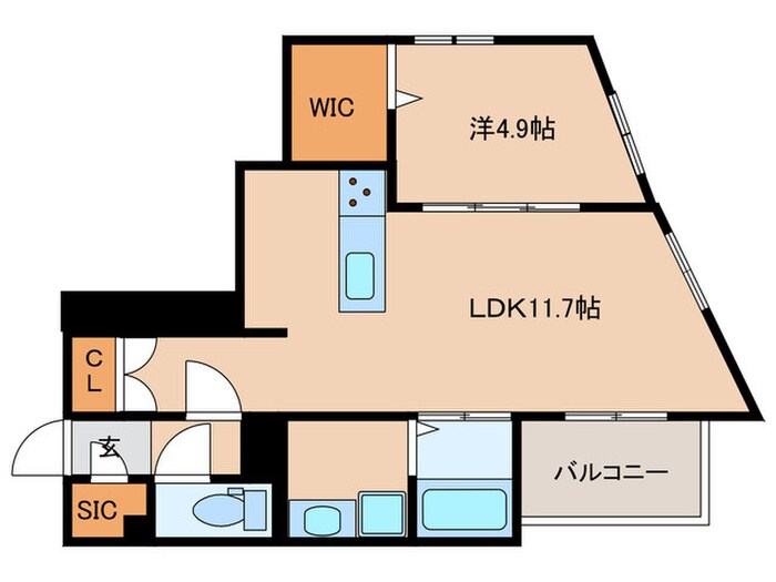間取り図 quador Contigo平和