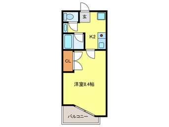間取図 リリーフ薬院