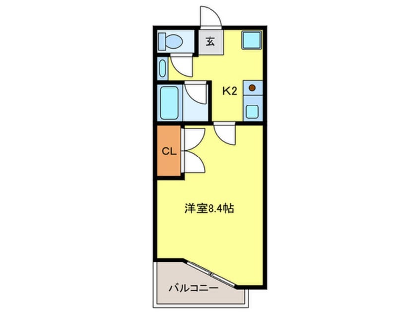間取図 リリーフ薬院