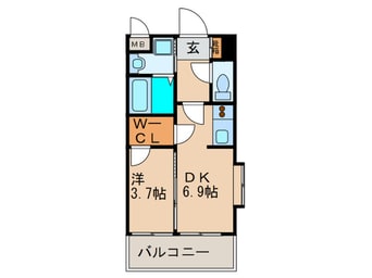 間取図 カ－サエンペサ－ル