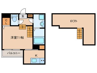 間取図 ソラーナ姪浜