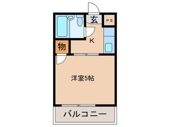 間取図 サンライト警固ビル