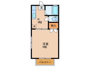 間取図 エクセルA棟