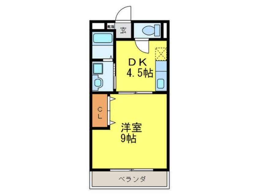 間取図 ベルセゾン