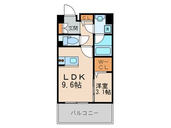 間取図 ルッシェ住吉
