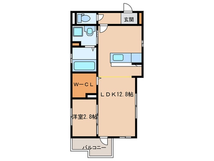 間取り図 グランメール西新