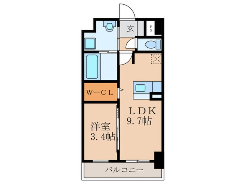 間取図 サンフォート小倉