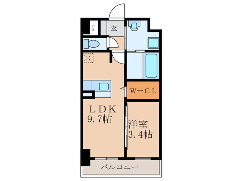 間取図 サンフォート小倉