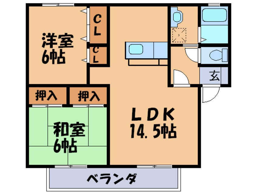 間取図 ファミール Ｃ