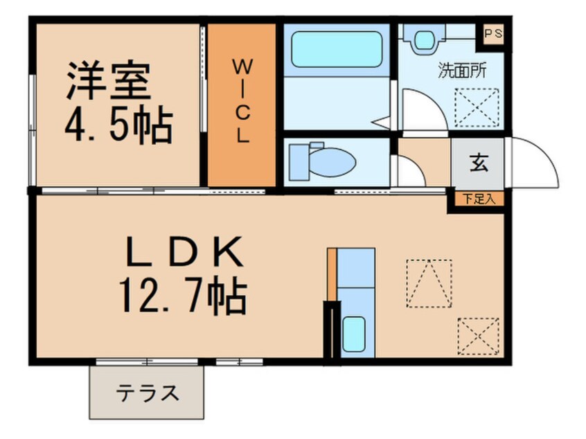 間取図 エレガンスＨＩＭＩ‘ｓ