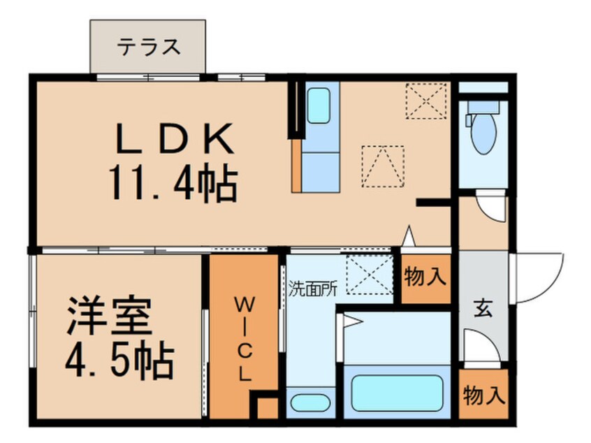間取図 エレガンスＨＩＭＩ‘ｓ