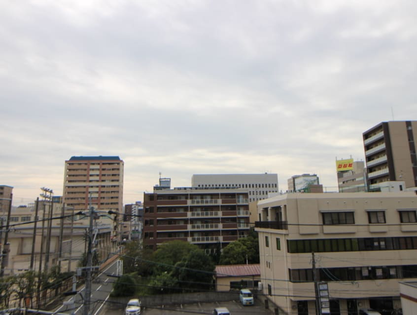 室内からの展望 テイルガーデン博多