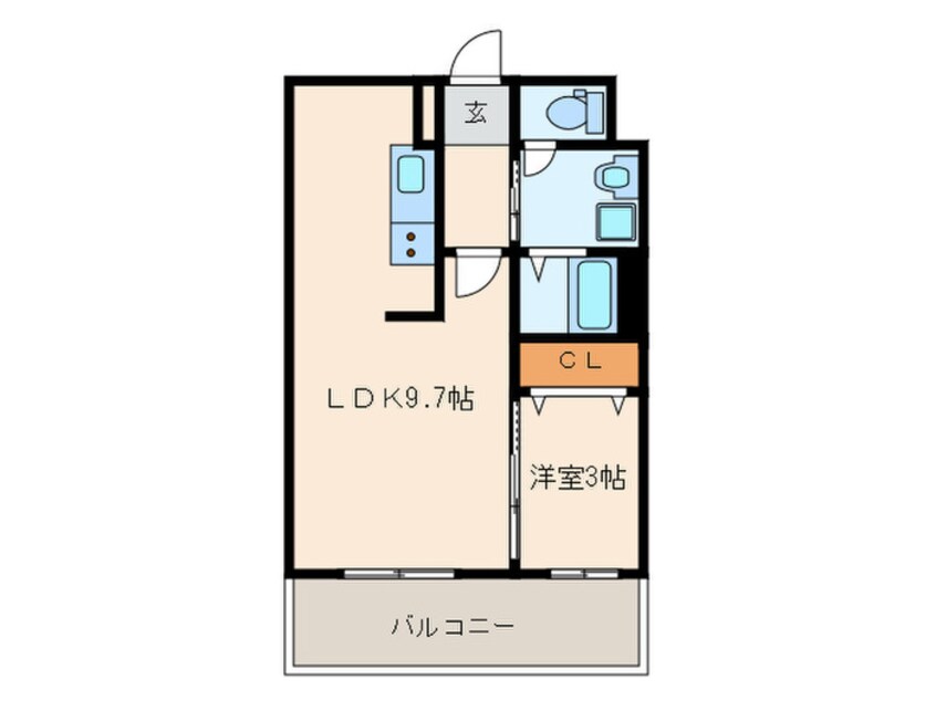 間取図 アリエス学研都市Ⅱ