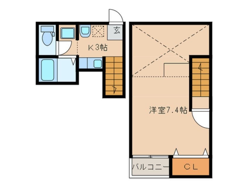 間取図 ユリシス姪浜