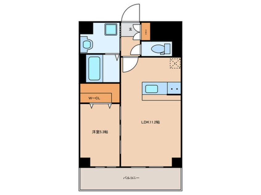 間取図 フローラル筥松