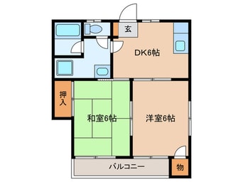 間取図 メゾン福重