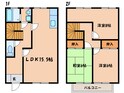 シャトル谷　Ｂ棟の間取図