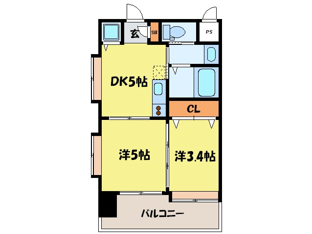 間取り図 ネストピア平尾駅前(1001)