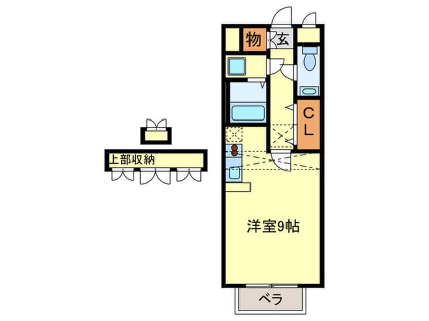 間取図 コスモ渡邉１