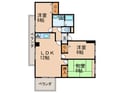 ひまわりハイツ日の出の間取図