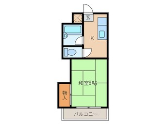 間取図 ドミールケンゾー