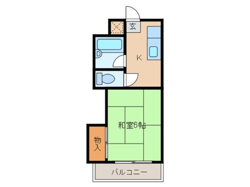 間取図 ドミールケンゾー