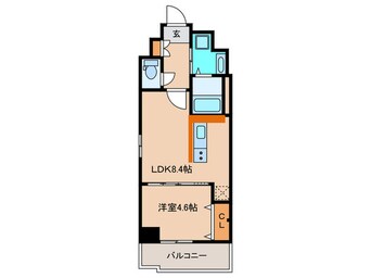 間取図 プレジール薬院テラス