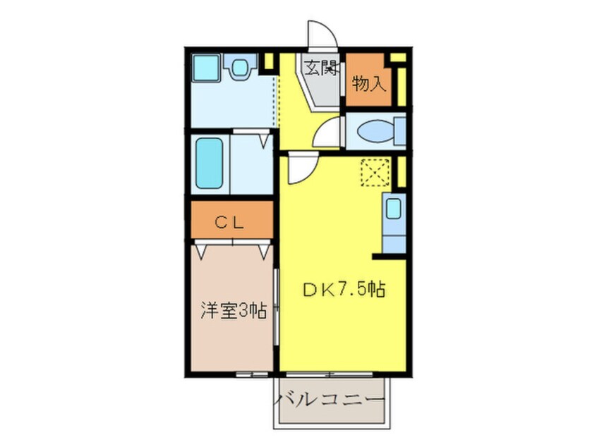 間取図 ミカハウスⅡ