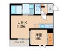 GRANDTIC麦野ParkSide 1LDKの間取り