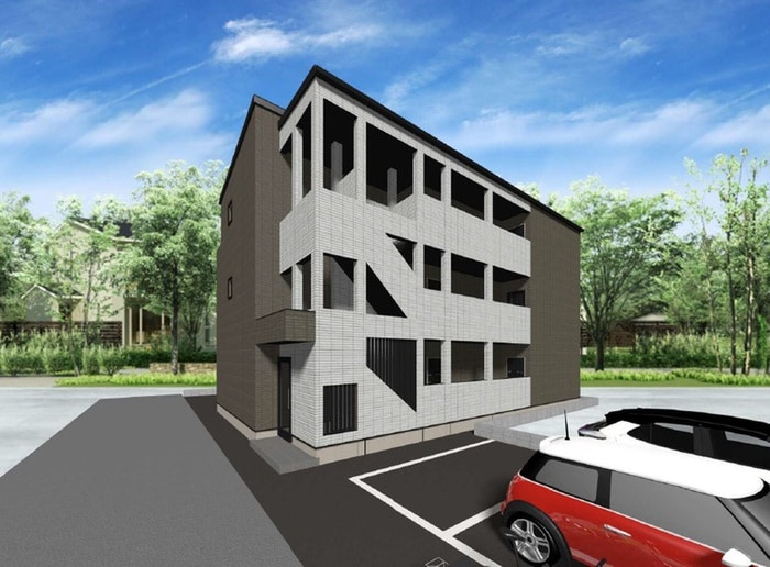 完成予想図 アンレーヴ九工大前