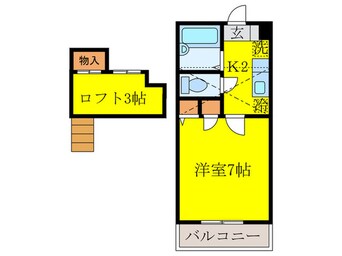 間取図 コンドミニアム医生ヶ丘　Ⅰ