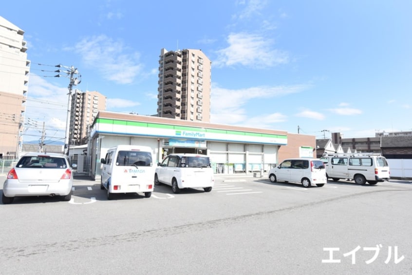 ファミリーマート 久留米宮ノ陣店(コンビニ)まで300m レクルスコートＢ棟