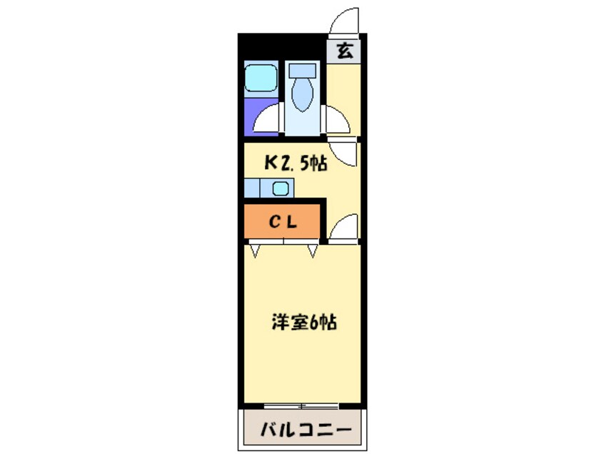 間取図 ホワイトシャトー高宮