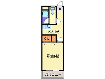 間取図 ホワイトシャトー高宮