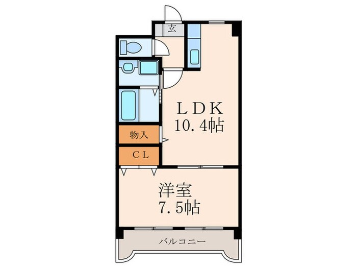 間取り図 ハイツ グラッツィア
