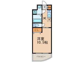 間取図 ロイヤルリバービュー１４３