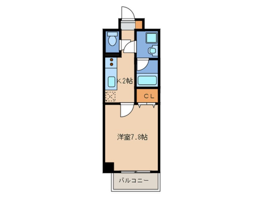 間取図 ヴィルヌ－ブ