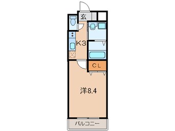 間取図 セトル．イン鳳