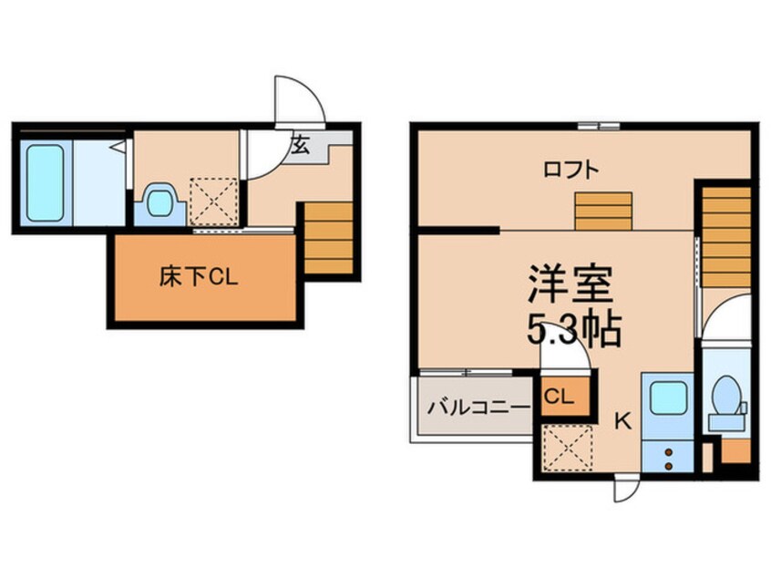 間取図 CB宇美セレナ