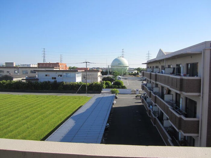 室内からの展望 カーサあんとく Ⅱ番館