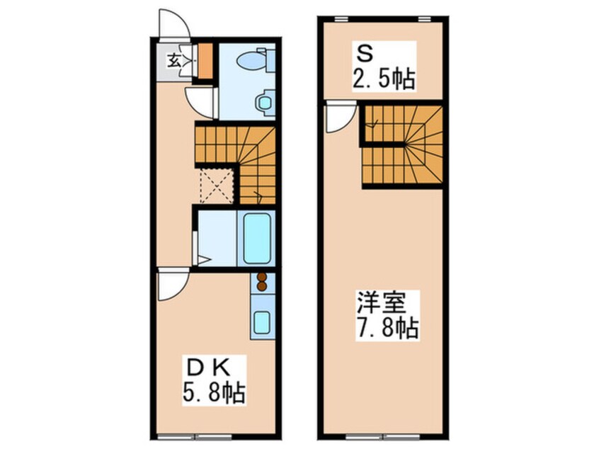 間取図 エコシスⅠ